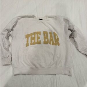 The bar sweatshirt
